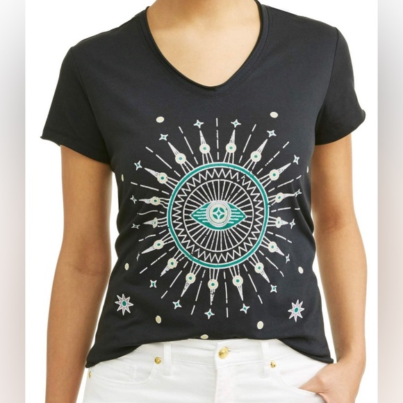 sofia by sofia vergara Tops - Eye Design T-shirt